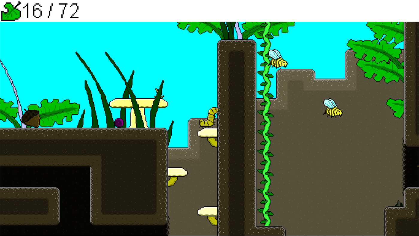 #3. Caterpillar's Micro Adventure (Windows) 来自: Grant Ojanen's Creations