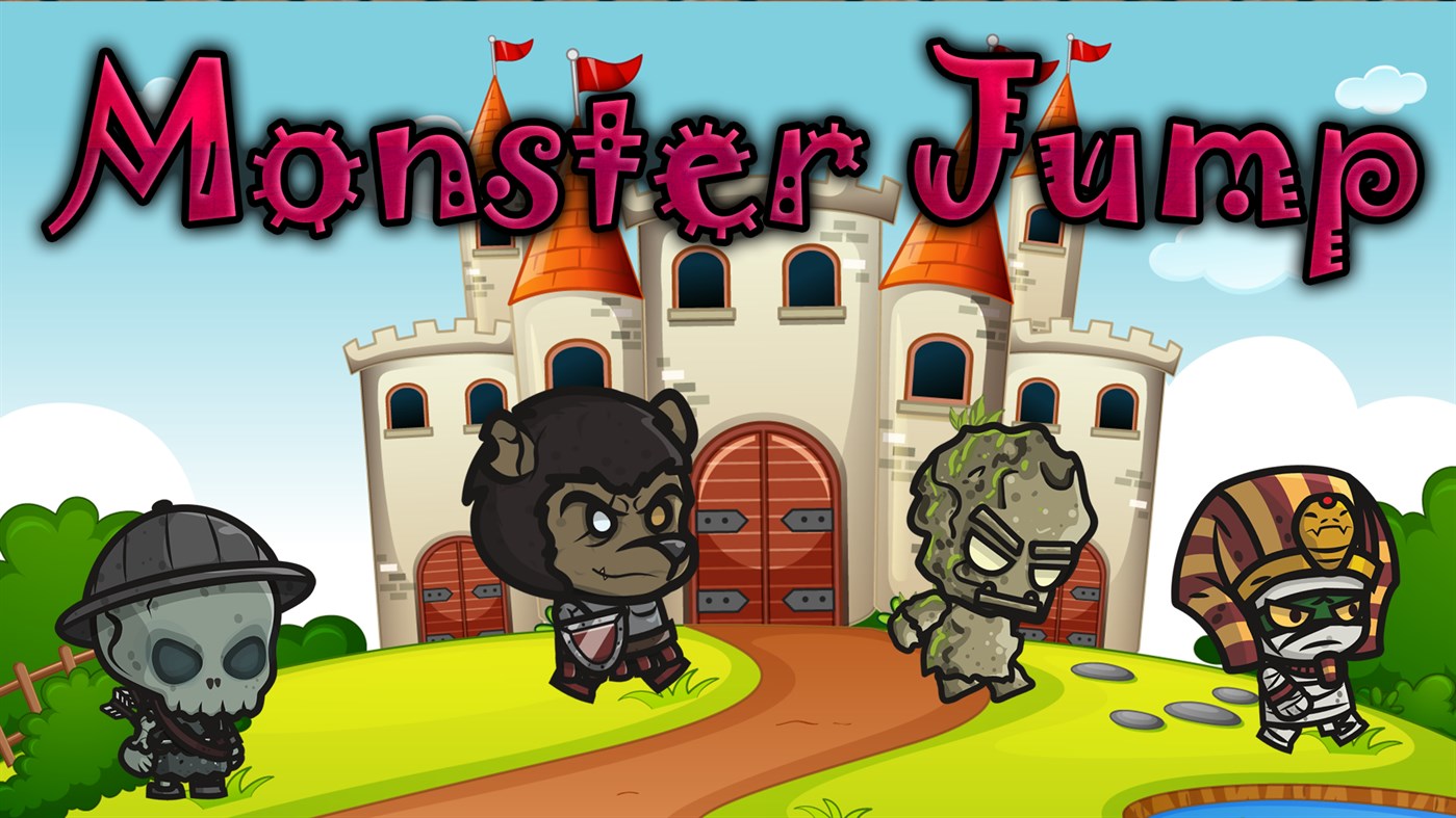 #2. Monster Jump Run (Windows) Oleh: Bakart Games