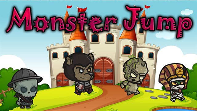 Monster Jump Run screenshot 2