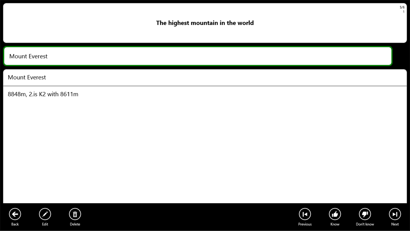 #3. Quiz tiles (Windows) De: Petr Špaček
