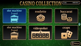 THE CASINO COLLECTION: Ruleta, Vídeo Póker, Tragaperras, Craps, Baccarat, Five-Card Draw Poker, Texas hold 'em, Blackjack and Page One screenshot 1