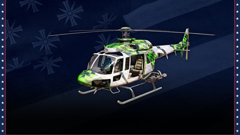 Helicóptero con diseño Aerial Force