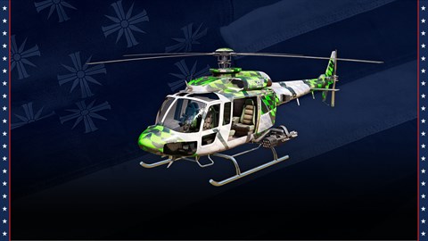 Helicóptero com Skin Força Aérea