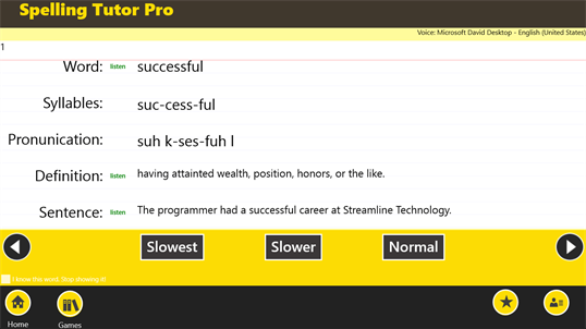 Spelling Tutor Pro screenshot 6