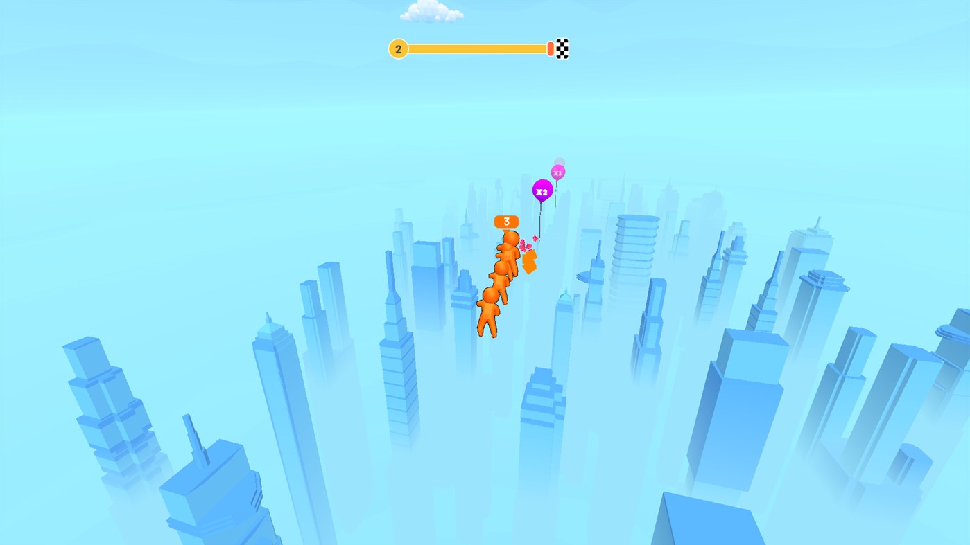 #4. Crowd Snake Dash (Windows) Podle: PeterHardiman