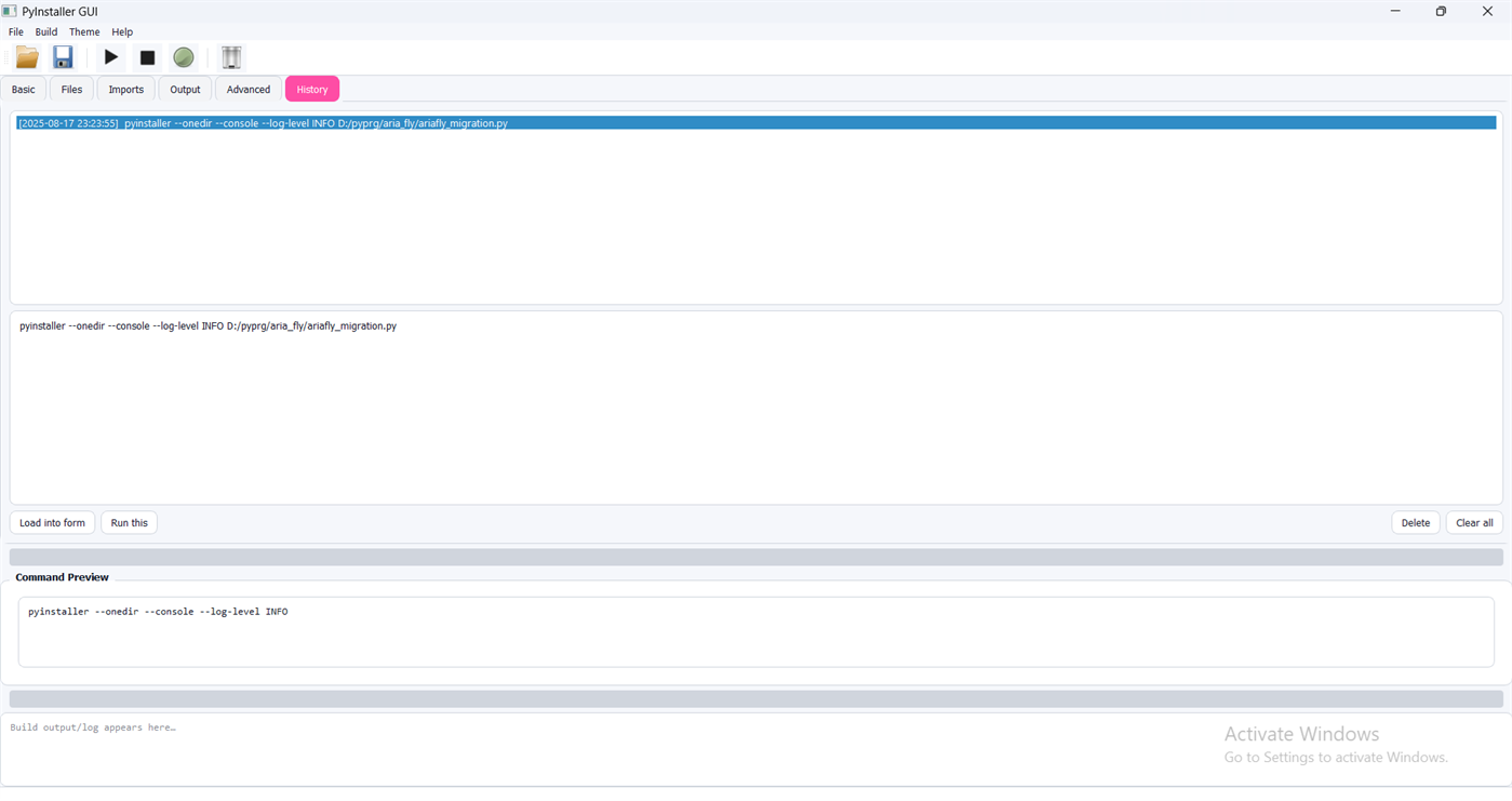 #7. PyInstaller (Windows) Oleh: Aria Vision