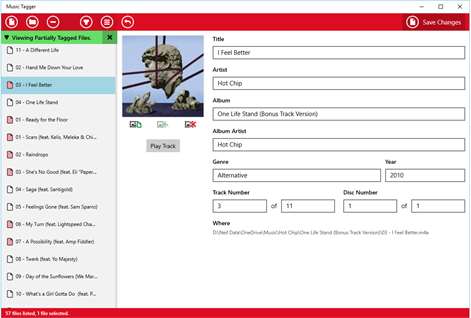 Music Tagger Screenshots 1