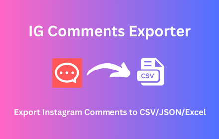 Comment Downloader for Ins small promo image