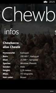 SW - Chewbacca screenshot 1