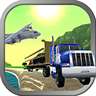  Car Transporter Cargo Airplane Pilot 3D