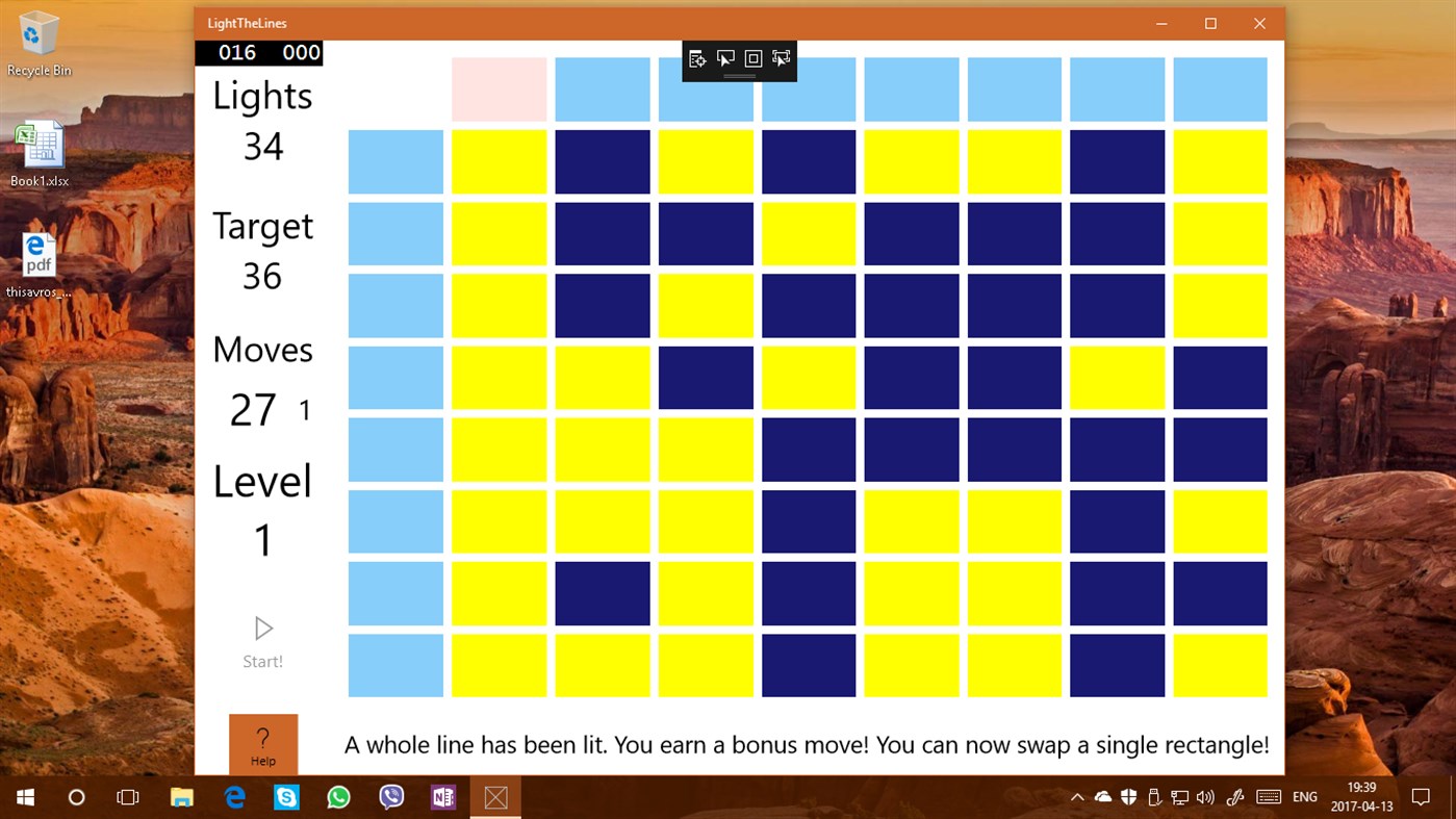 #2. Light the Lines (Windows) 作者: Georgios Bournousouzis