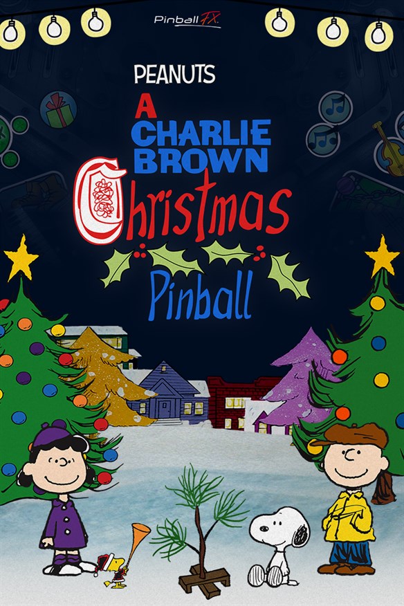 Pinball FX - A Charlie Brown Christmas Pinball Xbox Series X|S and Xbox One cover art