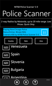 Police Scanner 5-0 Radio screenshot 4