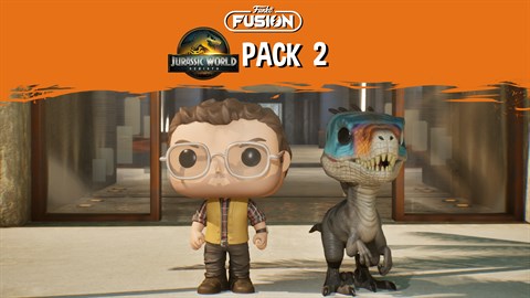Funko Fusion - Jurassic World Rebirth Pack 2 - Dr Henry Loomis and Raptor