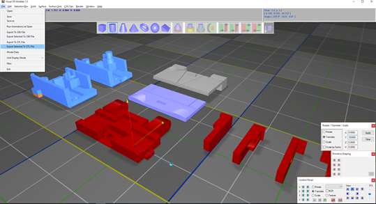 Visual 3D Modeler screenshot 2
