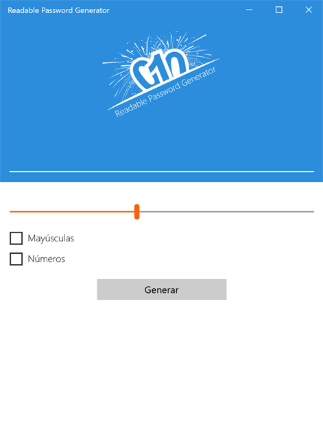 Readable Password Generator Screenshots 1