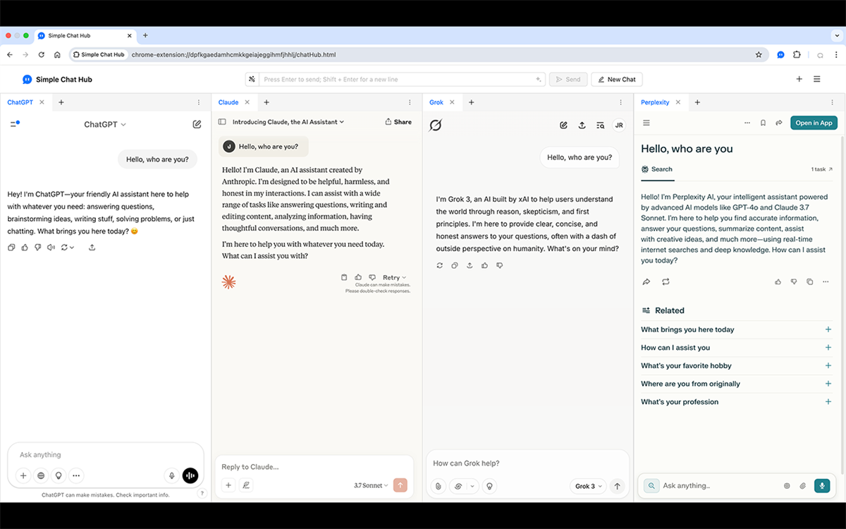 Simple Chat Hub