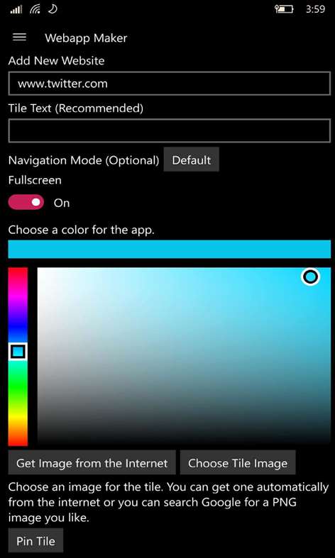 Webapp Maker Screenshots 1