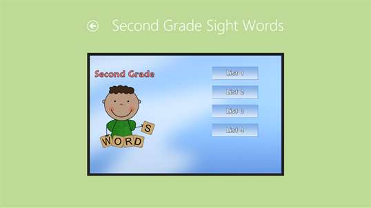 Learn Elementary Sight Words screenshot 4
