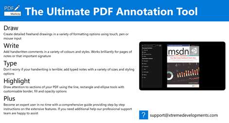 PDF Markup Screenshots 1