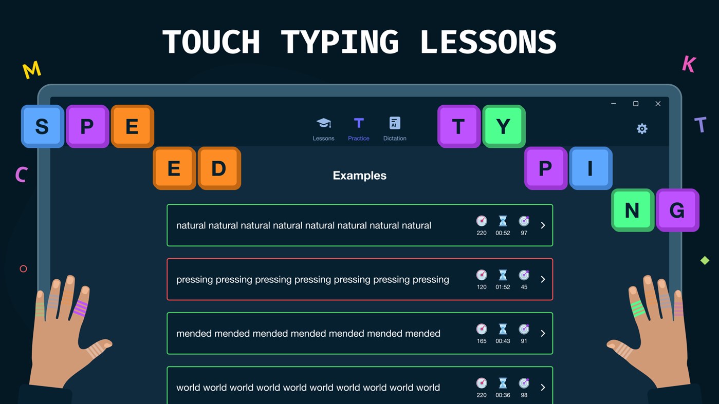 #2. Speed Typing Tutor - Professional Typing Instructor (Windows) 由: SkyApps LLP
