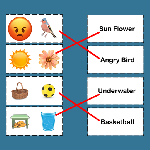 2 Pic 1 Word Matching