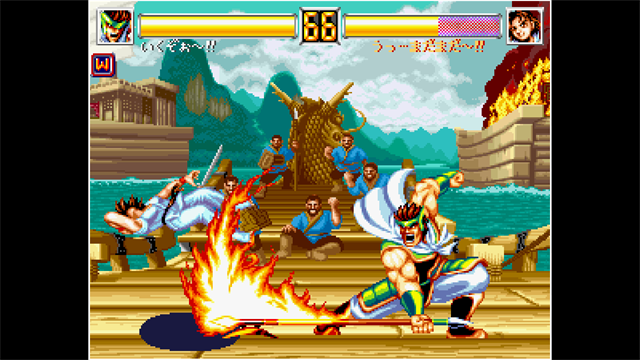ACA NEOGEO WORLD HEROES 2 JET screenshot 3