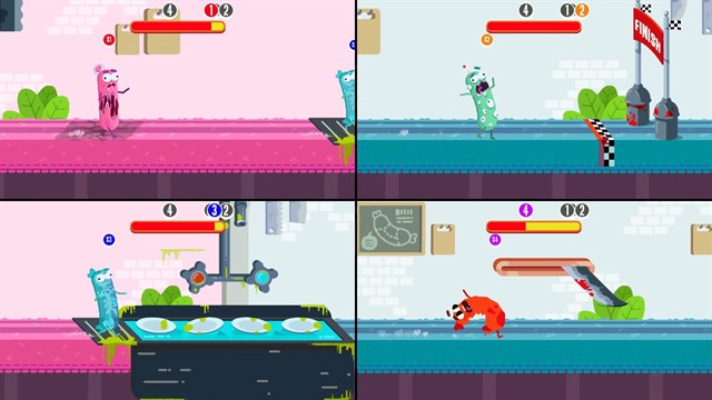 Run Sausage Run: Eyes, Brains and Bones screenshot 3