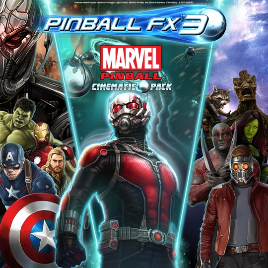 Pinball FX3 - Marvel Pinball: Cinematic Pack for xbox