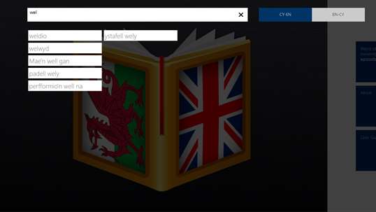 Welsh<>English Dictionary screenshot 1