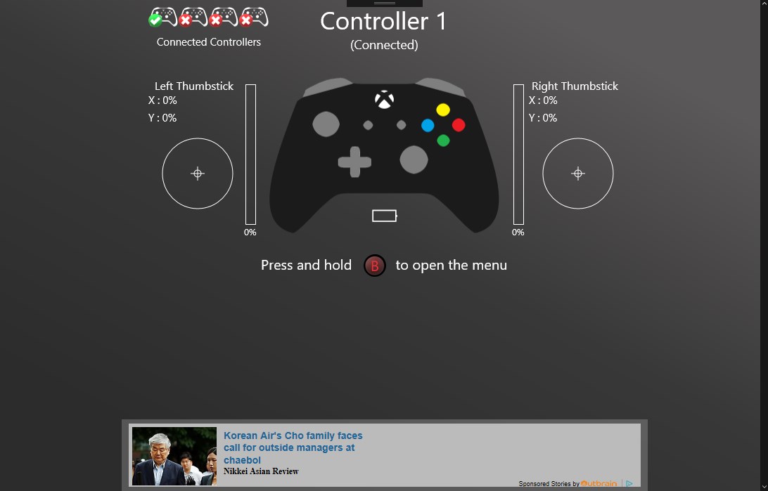 xbox controller app for pc