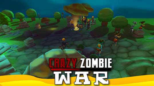 Crazy Zombie War: Walking Dead screenshot 1