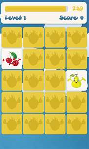  Fruits Memory Match Game screenshot 4