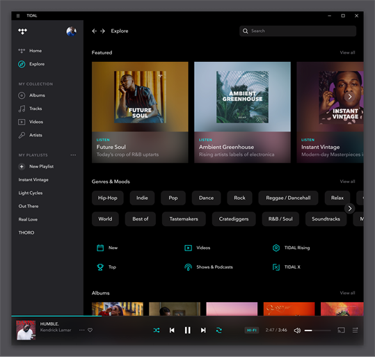 TIDAL - Music Streaming for Windows 10 PC Free Download ...