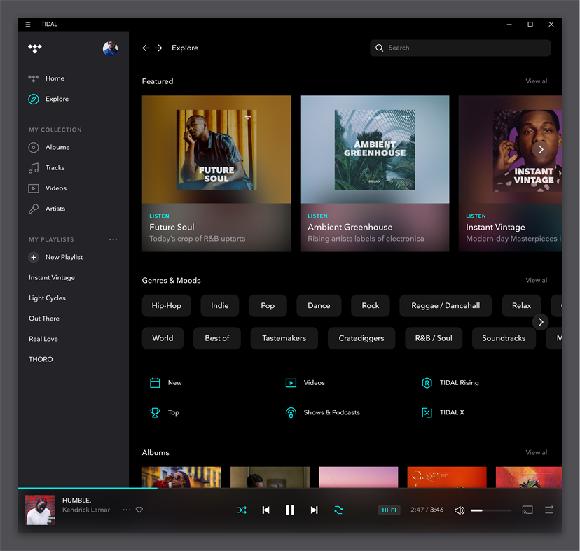#2. TIDAL - Music Streaming (Windows) 由: TIDAL Music AS