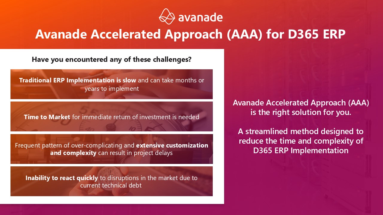 Snapshot 2 of Avanade Accelerated Approach