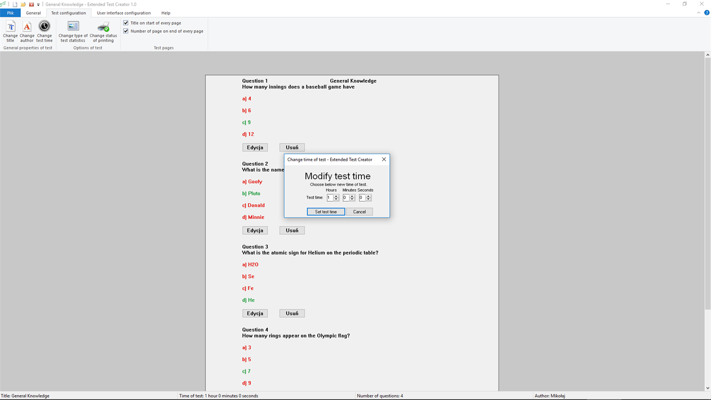 #3. Extended Test Creator (Windows) بواسطة: mxn dev Mikołaj Płachta
