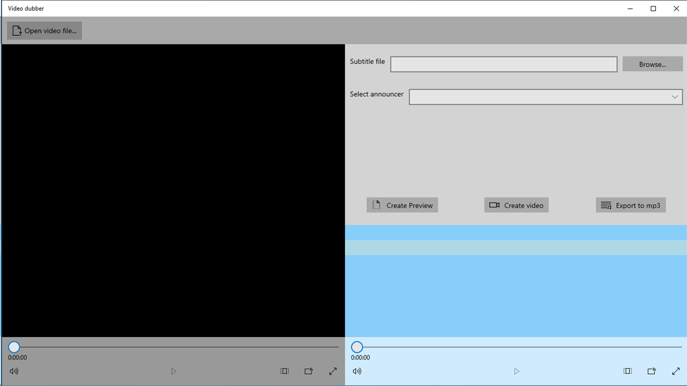 #2. Video dubbing (Windows) 게시자: 韵华软件