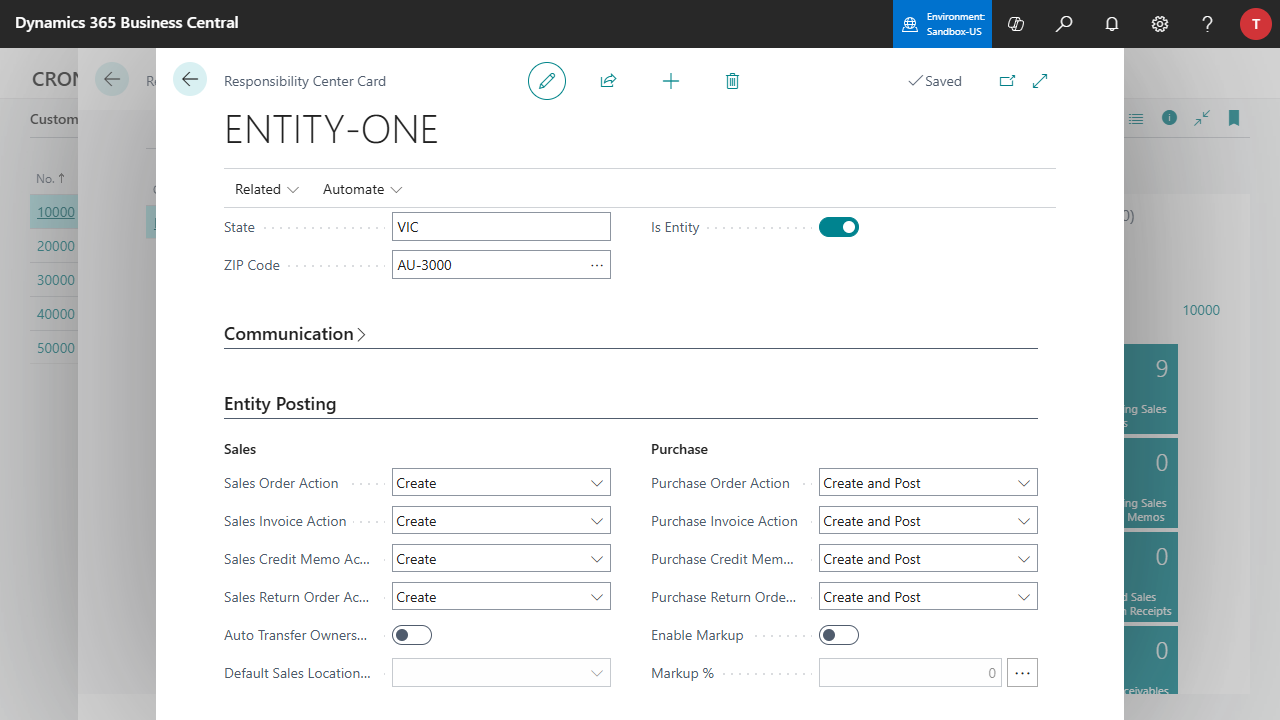 Snapshot 3 of Multiple Entity Operations