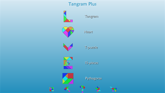 Tangram Plus screenshot 1