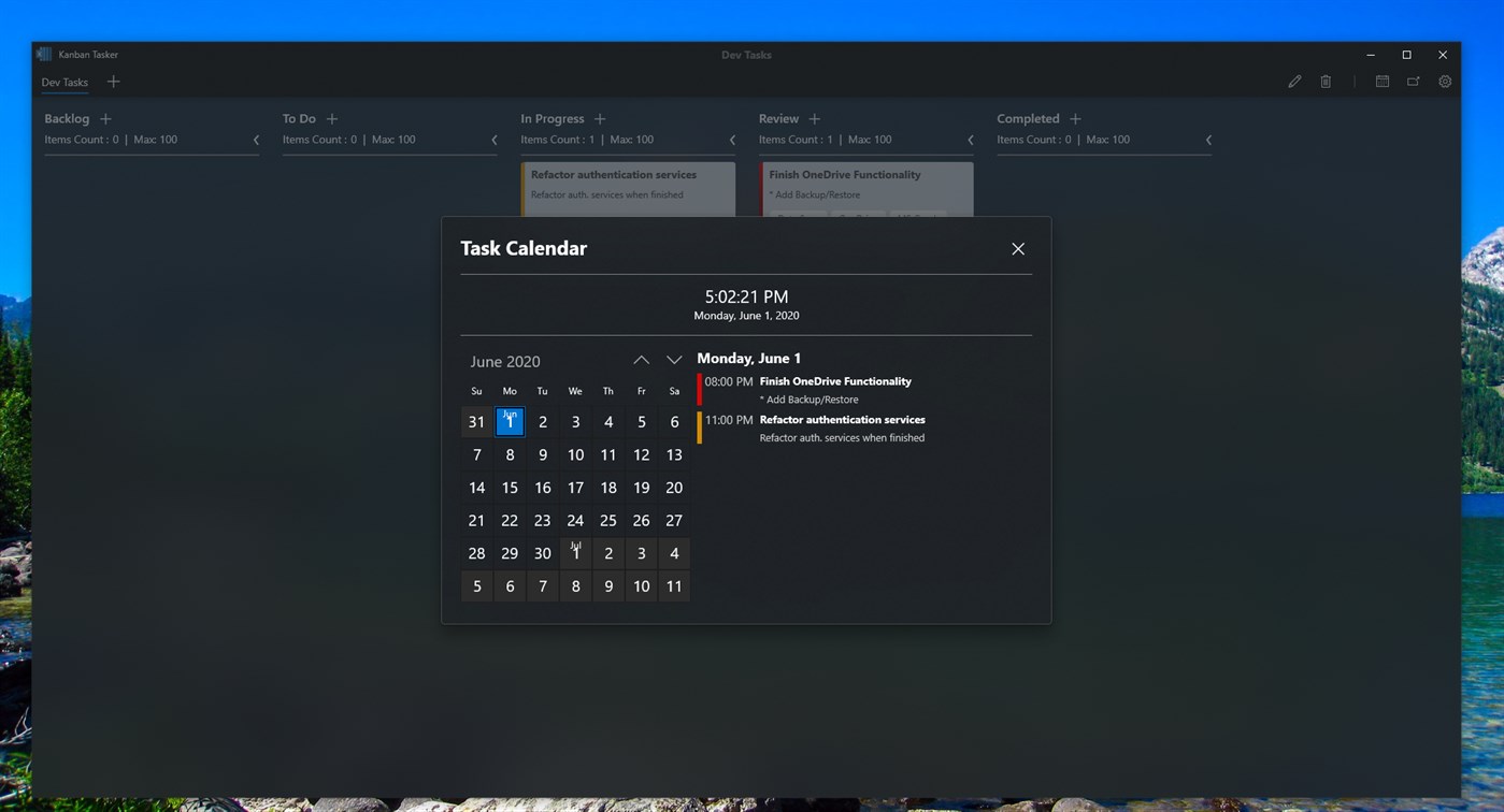 #5. Kanban Tasker (Windows) 게시자: Hunter Johnson