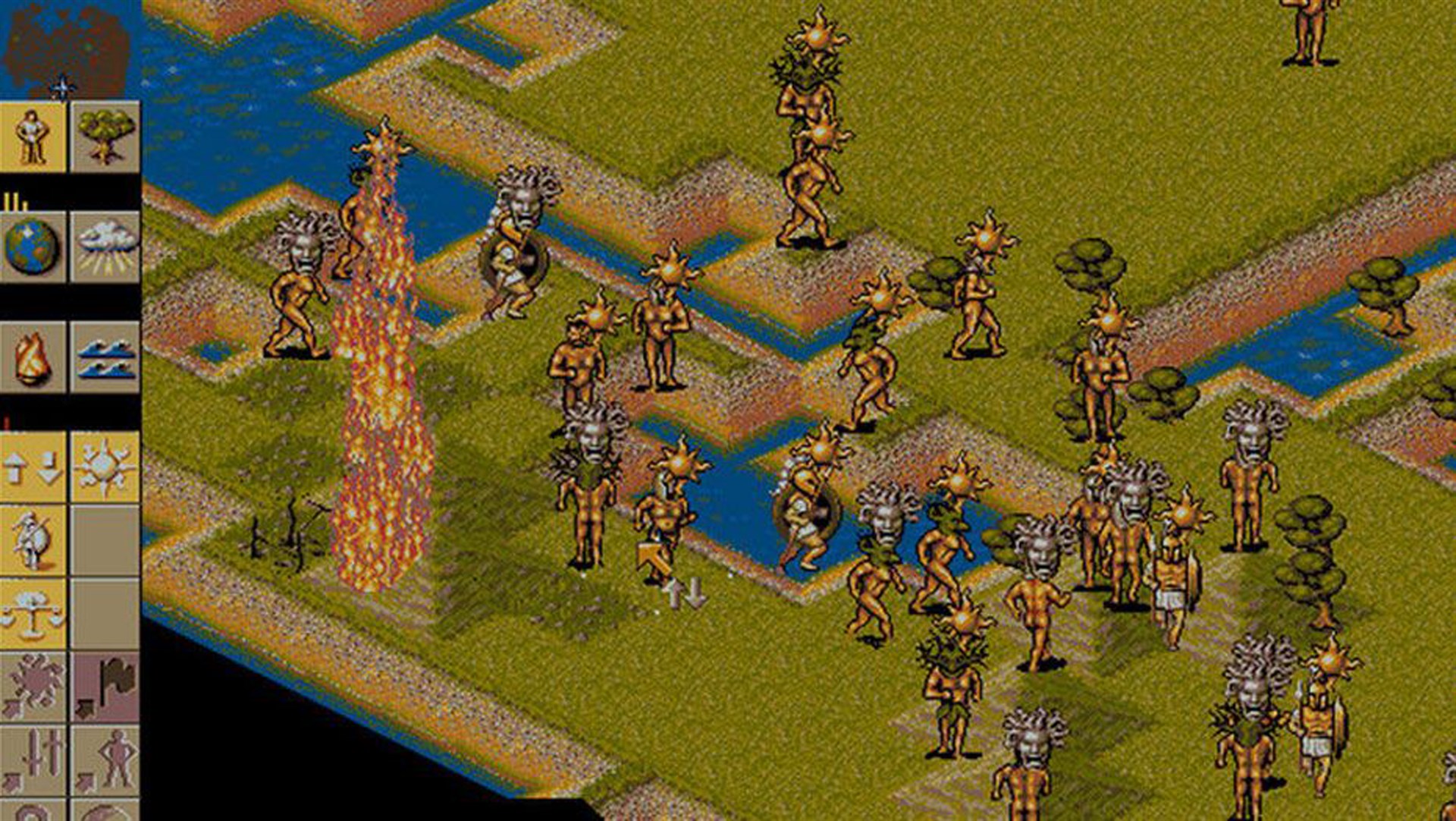 Screenshot 5 from Populous II: Trials of the Olympian Gods
