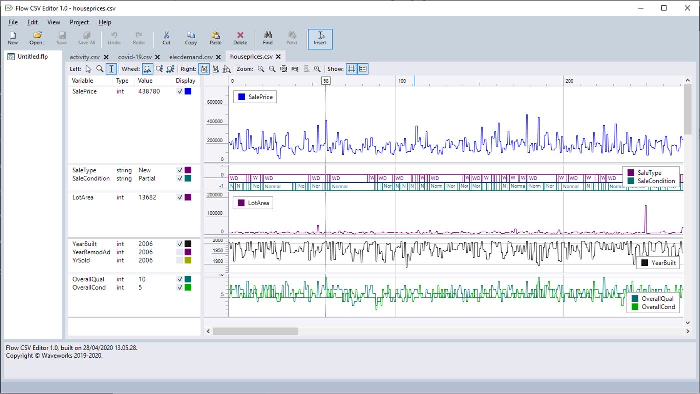 #2. Flow CSV Editor (Windows) 来自: Waveworks
