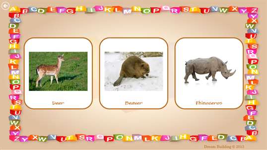 Learning Names of Animals screenshot 3