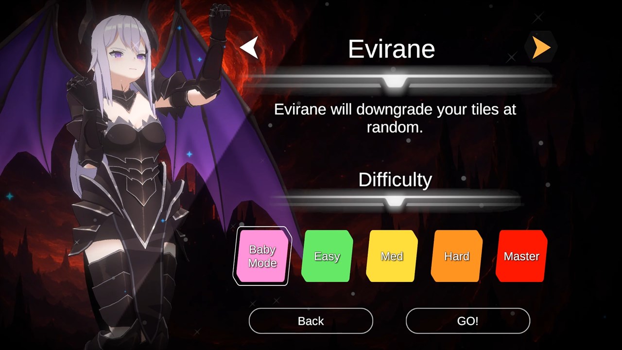 Battle Puzzle 2048 - Queens of the Abyss screenshot 3