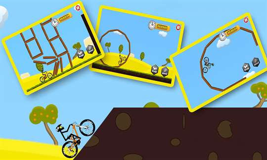 Stickman Bicycle : Mountain Bike Rider screenshot 1
