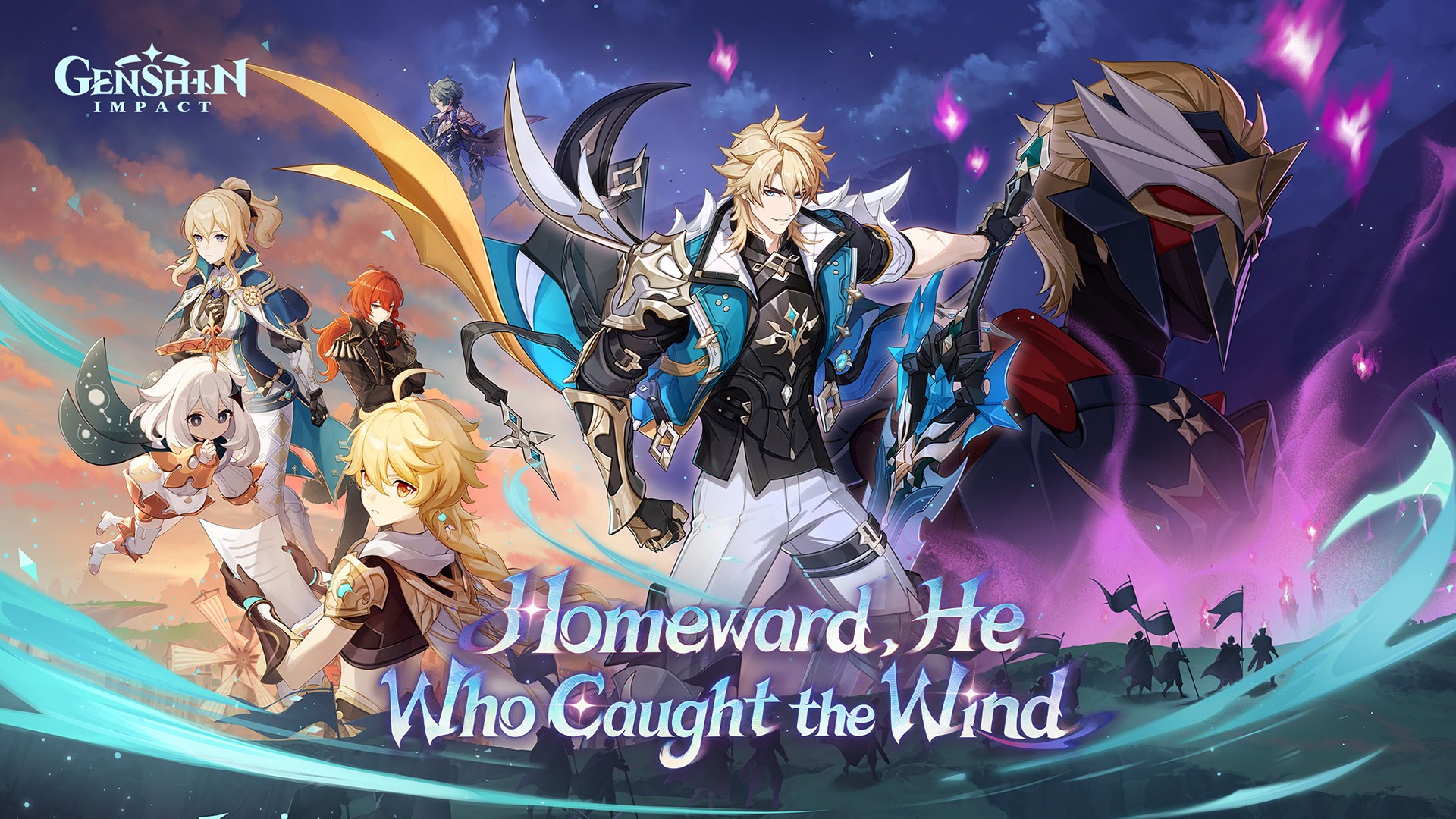 Homeward, He Who Caught the Wind
