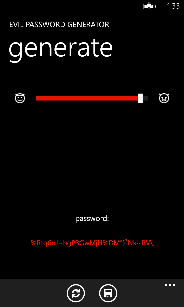 Imágen 2 Evil Password Generator windows