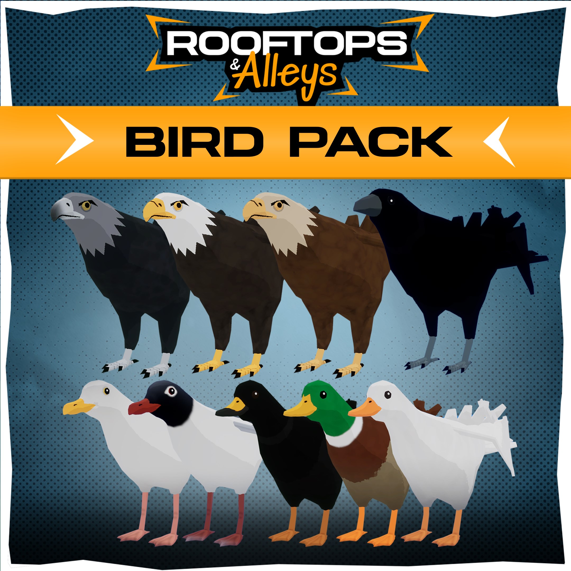 Rooftops and Alleys: The Parkour Game - Bird Pack DLC