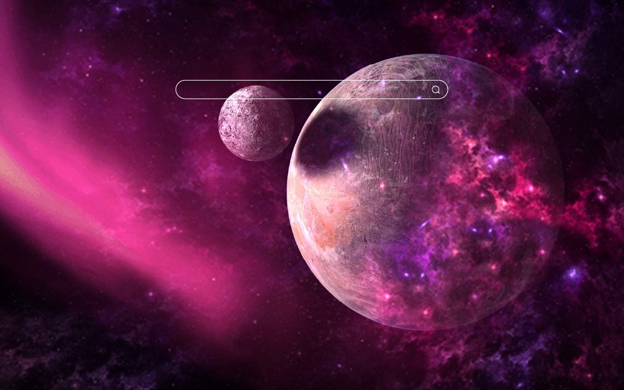 Planets HD Wallpapers New Tab Theme